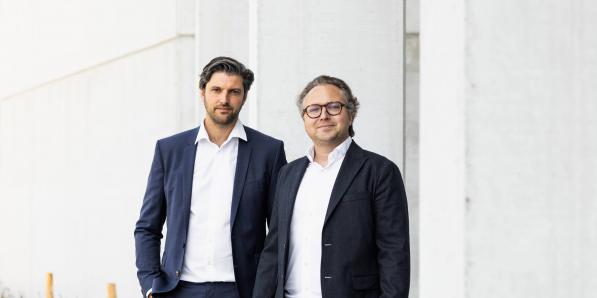 Glenn Van Ooteghem en Louis De Clercq, oprichters van het Gentse vastgoedbedrijf REAL