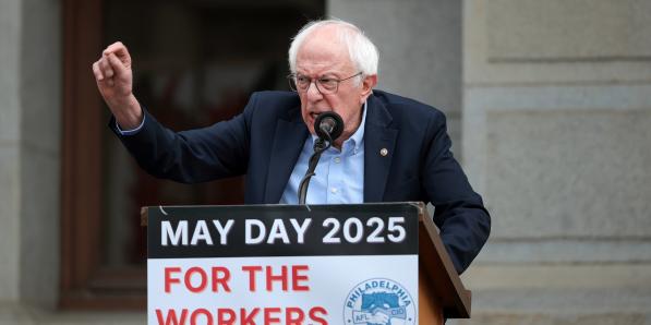 Bernie Sanders était à Philadelphie pour 