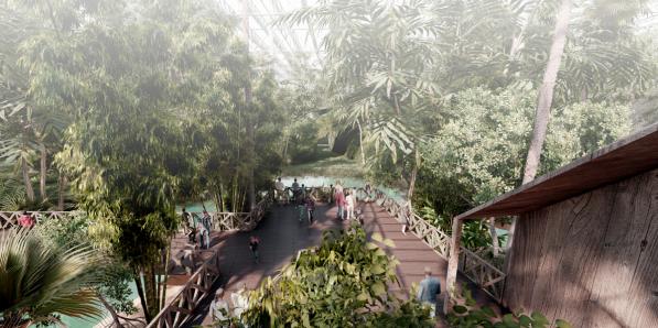 Pairi Daiza jungle