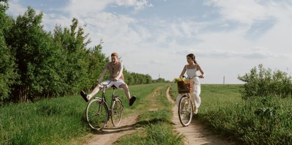 fietsen onder de grond