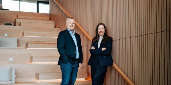 Dave Bracke en Kristel Gils.