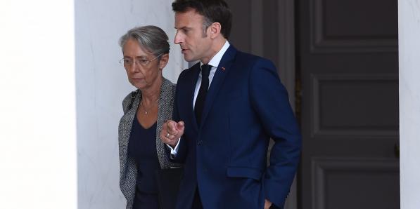 Emmanuel Macron et Elisabeth Borne