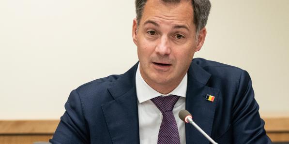 Alexander De Croo (Open VLD) op 23 september 2022.