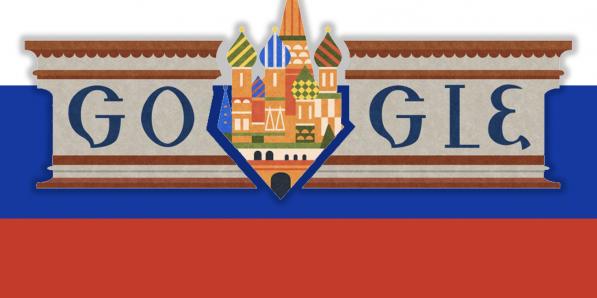 Google Rusland Russie