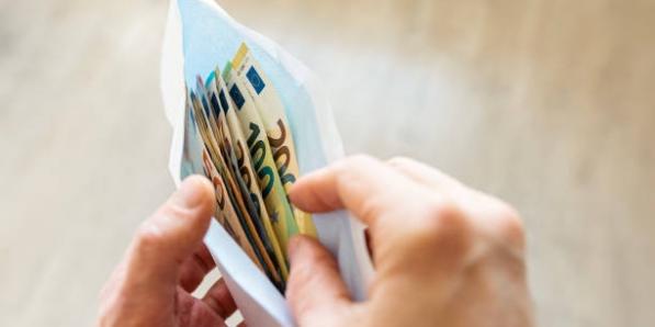 Een envelop met geld