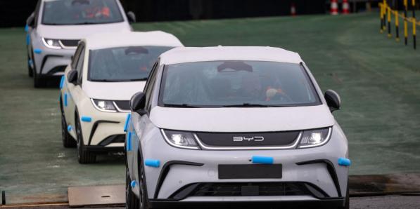 BYD voitures électriques chinoises