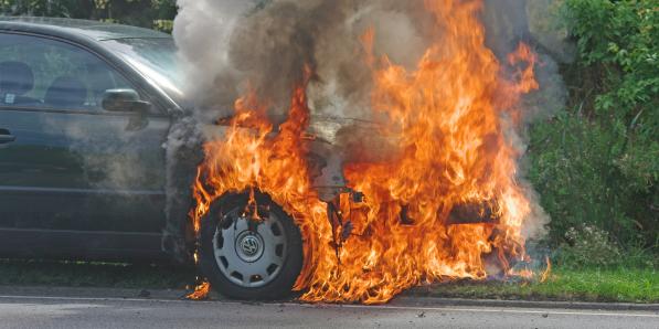 incendie voiture