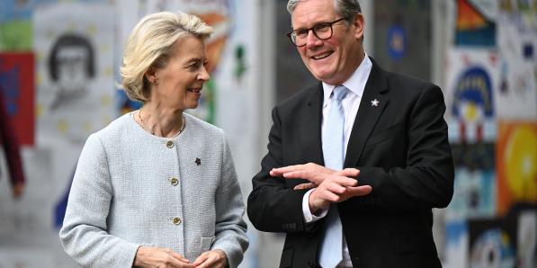 Keir Starmer Ursula Von der Leyen