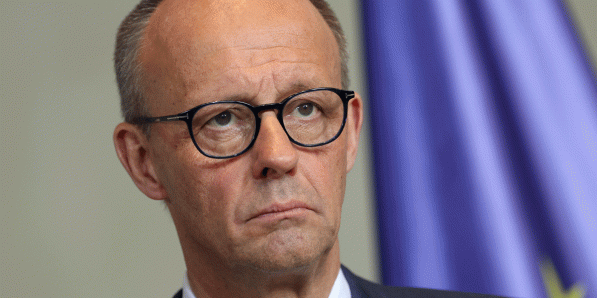 Friedrich Merz op woensdag.