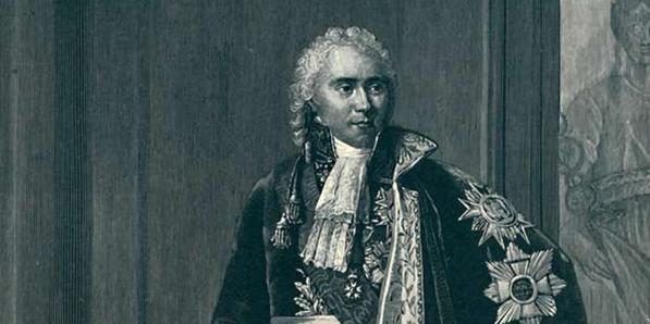 Hugues Bernard Maret (1763-1839), tijdlang baas van Le Moniteur, de officiële spreekbuis van de keizer.