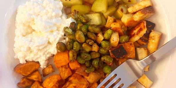 geroosterde edamame