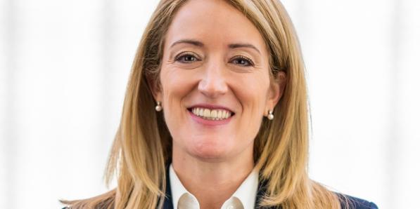 Roberta Metsola, voorzitter van het Europees Parlement