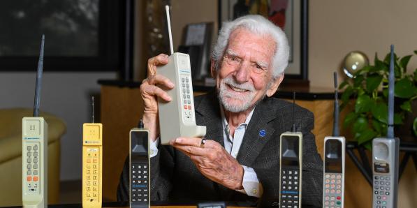 Martin Cooper, uitvinder van de mobiele telefoon