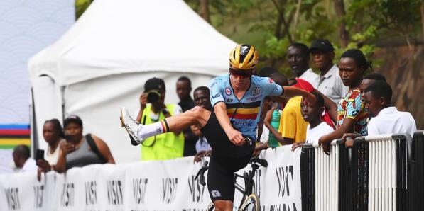 Remco Evenepoel frustraties WK wielrennen Rwanda.