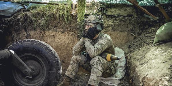 Tranchées ukrainiennes