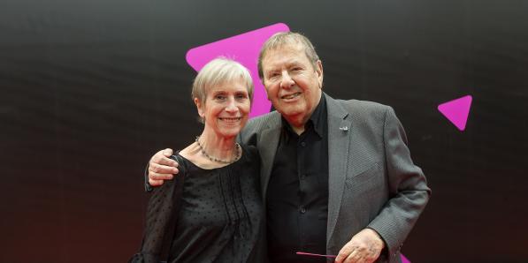 Arnold Willems en zijn vrouw in 2019