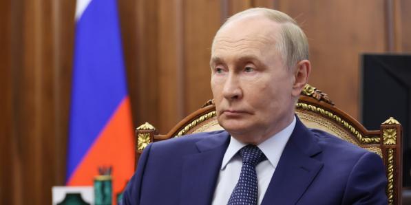 Afbeelding van Russisch president Vladimir Poetin