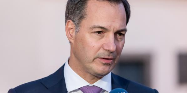 Alexander De Croo (Open VLD) op 6 oktober 2022.