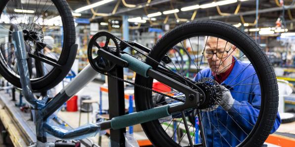 chaine montage vélo cowboy