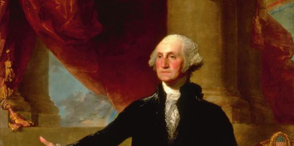 Portret van George Washington