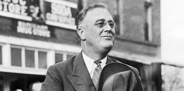 démocrate Franklin Roosevelt