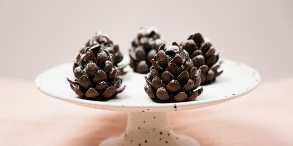 Dennenappel-truffels