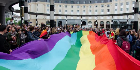 Pride parade Brussel