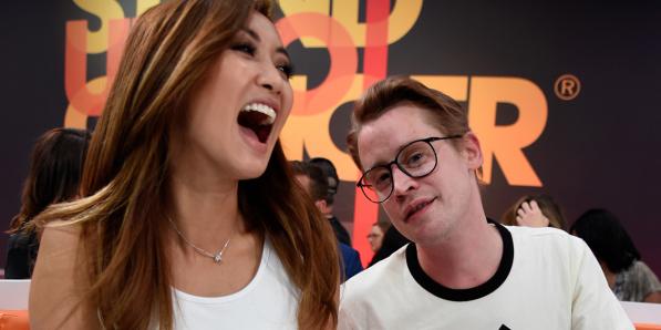 Macaulay Culkin en Brenda Song