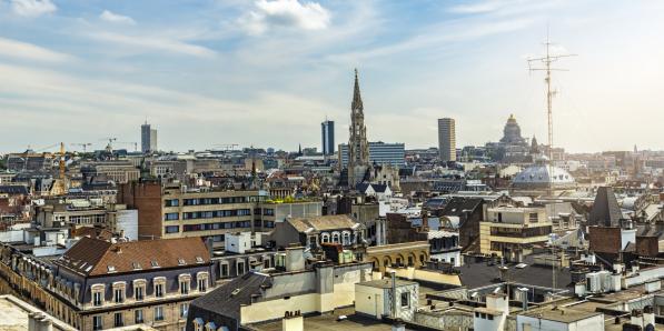 Bruxelles vue du ciel