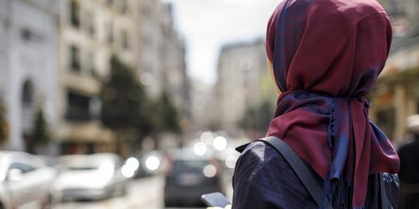 Voile proclamation Schaerbeek