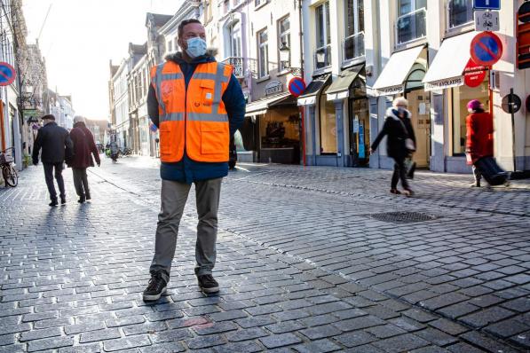 De stewards waren op post.©Davy Coghe Davy Coghe