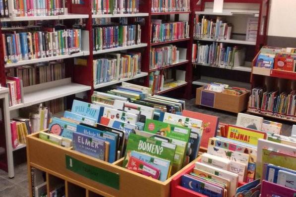 De bibliotheek is opnieuw open.© RV