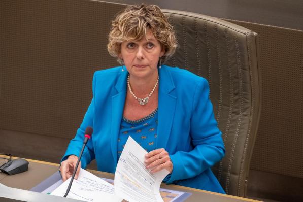 Vlaams parlementslid Katrien Schryvers©NICOLAS MAETERLINCK Belga