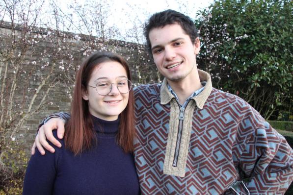 Yasna en Loic zullen hun eerste Tinderdate niet snel vergeten.© LSi