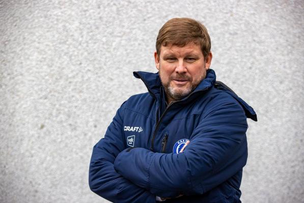 Hein Vanhaezebrouck is de nieuwe coach van AA Gent.©KURT DESPLENTER BELGA