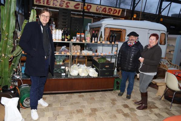 Koen Hardeman, Marnix Deswarte en Mireille Castelein.©Eric Flamand EF