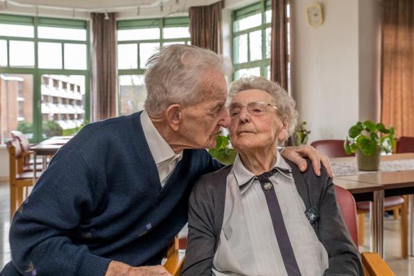 Frits en Carola waren liefst 78 jaar getrouwd.©Wouter Meeus Wouter Meeus