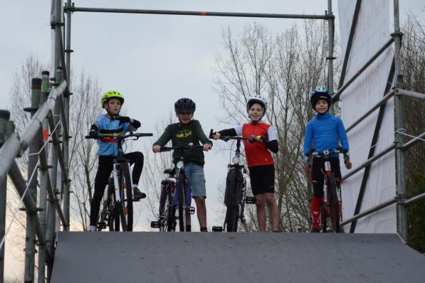 Het sportkamp in de week voor de cyclocross is altijd een succes.©Stefaan Lernout Stefaan Lernout