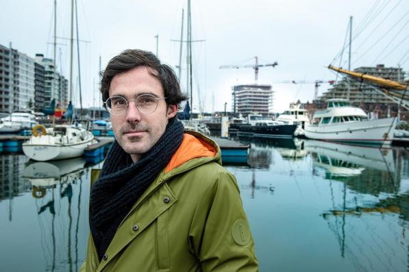 Kristof Calvo: “Aan zee ben ik tot rust gekomen. Ik heb er kunnen nadenken.”© Christophe De Muynck
