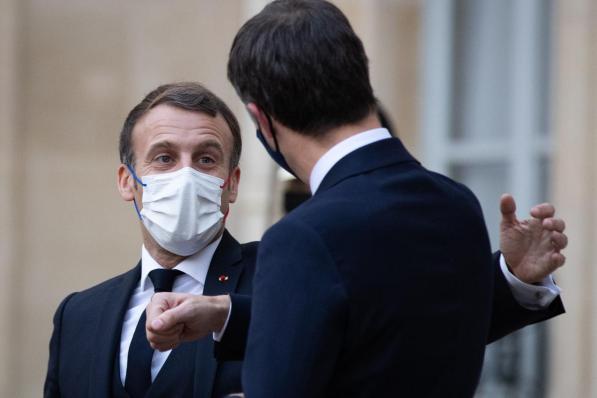 Emmanuel Macron en Alexander De Croo kwamen onlangs nog met elkaar in contact.©BENOIT DOPPAGNE BELGA