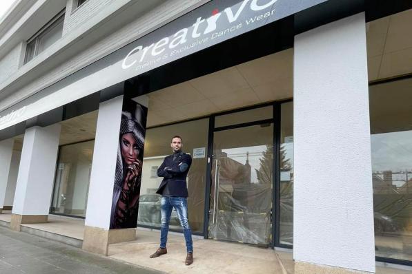 Ricardo Oliveira Ferreira opent begin volgend jaar danswinkel Creativo.© Fauve Martinez