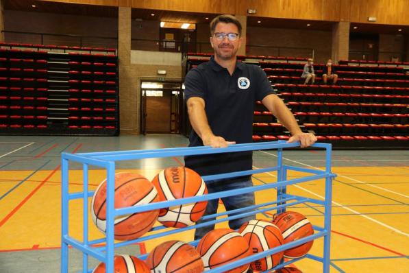 Bruce Minne blijft mogelijk langer bij Basket SKT Ieper.© (Foto EF)
