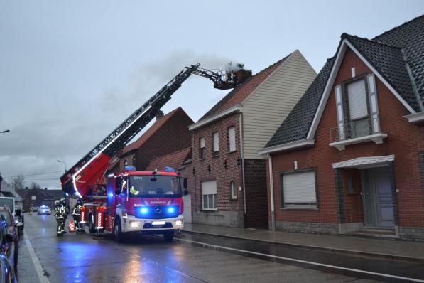 De brandweer had de situatie snel onder controle.© foto MVD