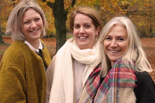 Anne-Sophie Bossuyt, Virginie Labaere en Ann Fossé delen hun passie voor HR. (gf)