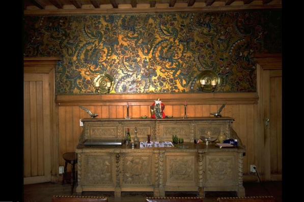 Het interieur van kasteel Blauwhuis komt in de laatste fase van de restauratie aan bod.© Oswald Pauwels