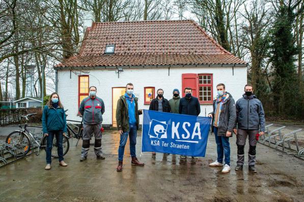 KSA Ter Straeten is heel tevreden met de renovatie van hun boerderij. (foto Davy Coghe)© Davy Coghe