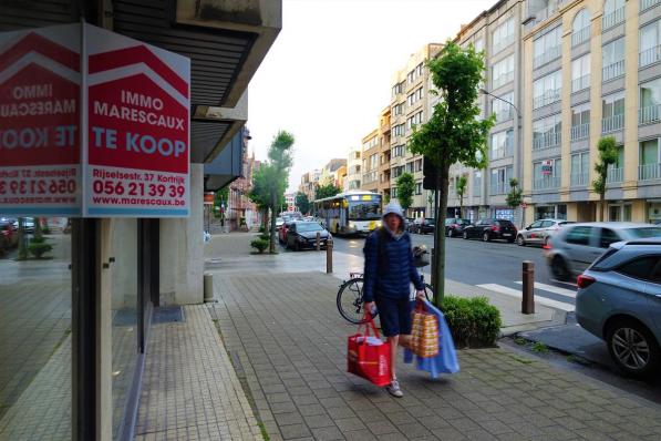 De leegstand is voelbaar in de Rijselsestraat.© AN