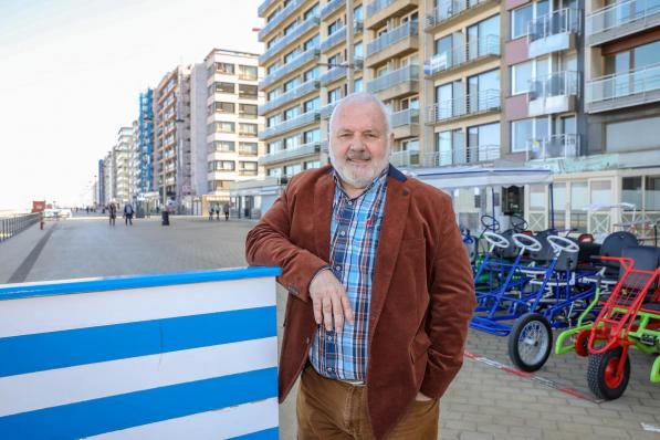 Jean-Marie Dedecker wil een vaccinatiecentrum in Middelkerke.©Luc Cassiman Luc Cassiman