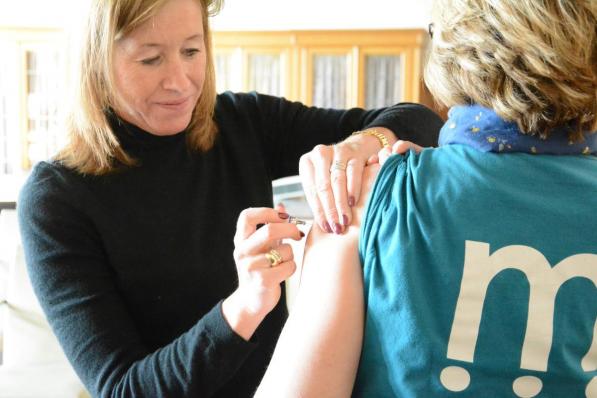 Middelkerke doet een oproep naar medisch geschoolde vrijwilligers voor de vaccinatiecampagne.© foto LC