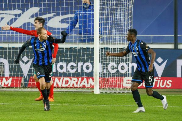 Bas Dost tekende de gelijkmaker aan, zijn derde goal in evenveel wedstrijden bij Club.©BRUNO FAHY Belga